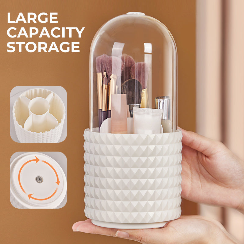 360° Rotating Dustproof Large-Capacity Makeup Box