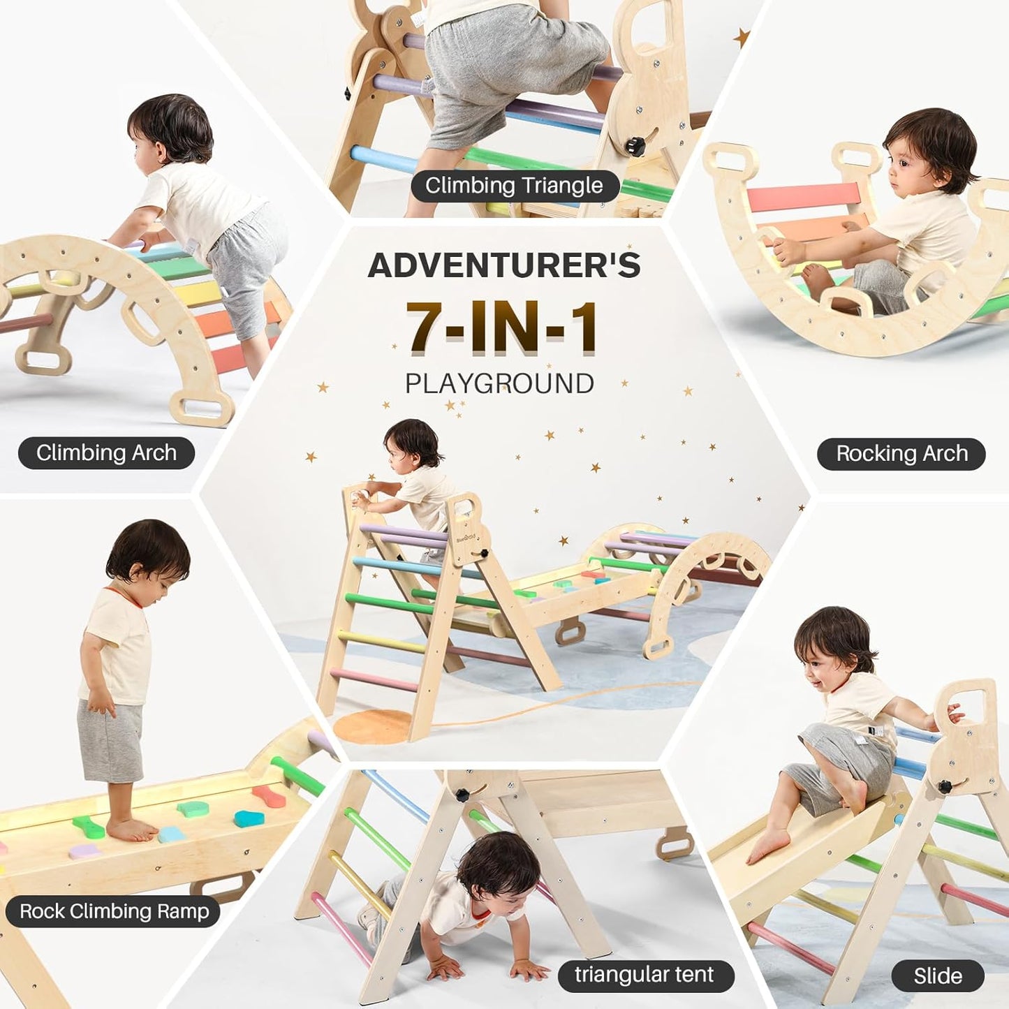 🧗‍♀️The Explorer's Playset: 7-in-1 Climbing Adventure