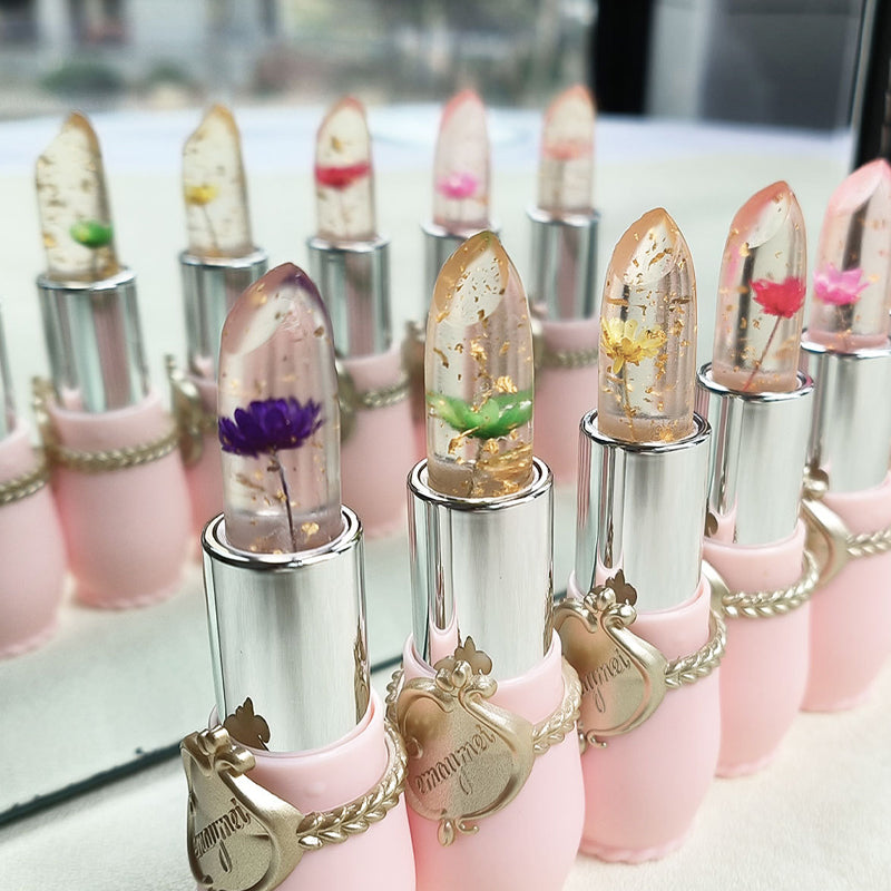 Crystal Jelly Flower Color Changing Lipstick